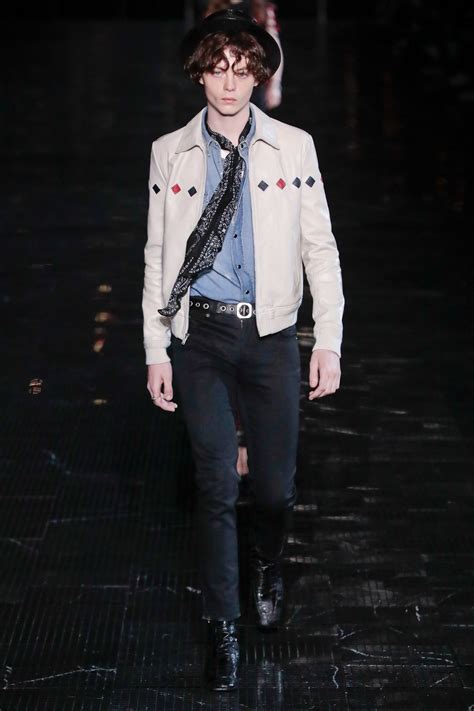 Saint Laurent Spring 2019 Menswear Fashion Show